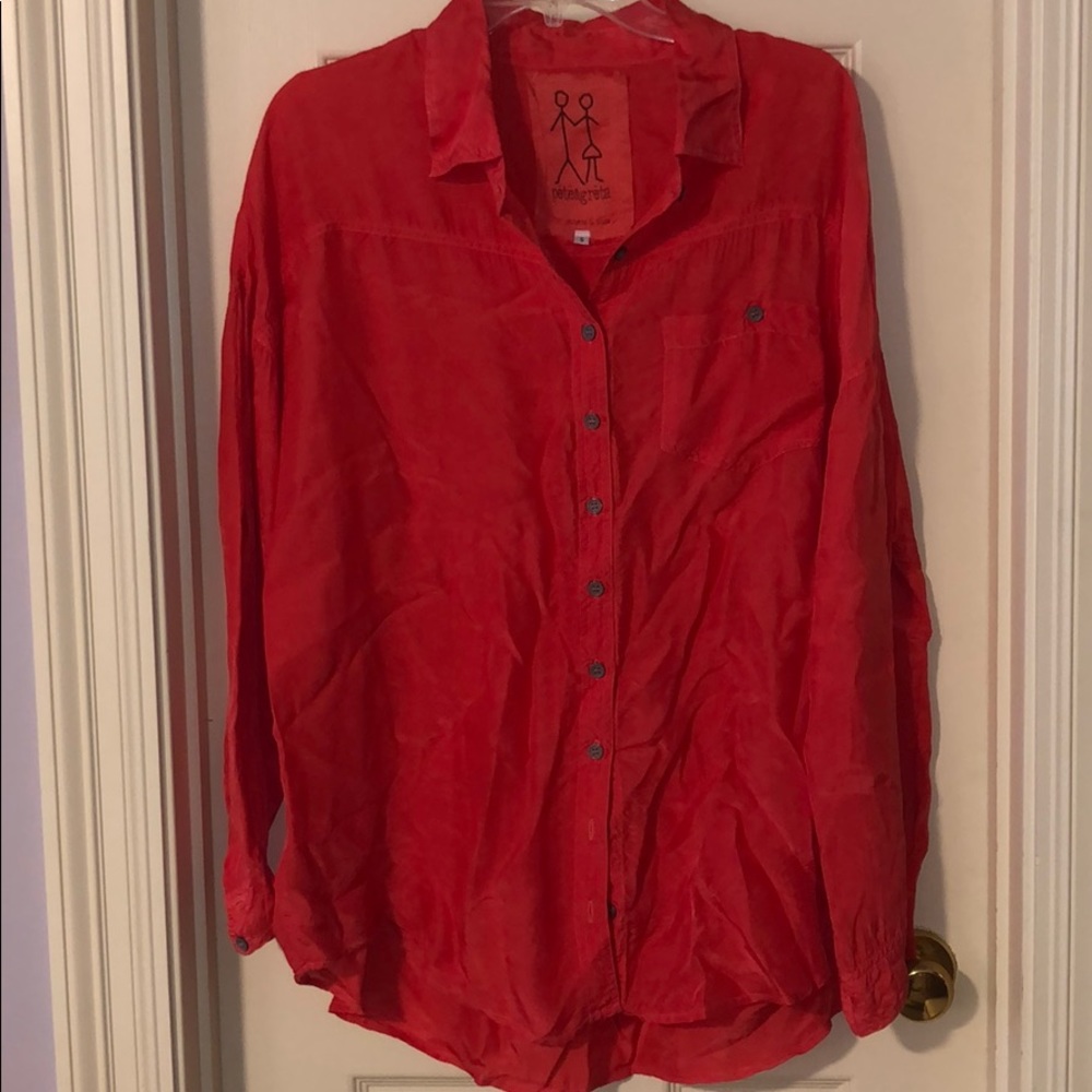 Johnny Was Pete & Greta Janson Button Down Top